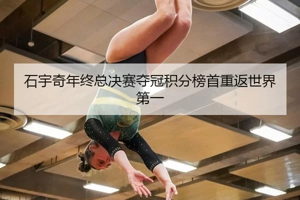 石宇奇年终总决赛夺冠积分榜首重返世界第一